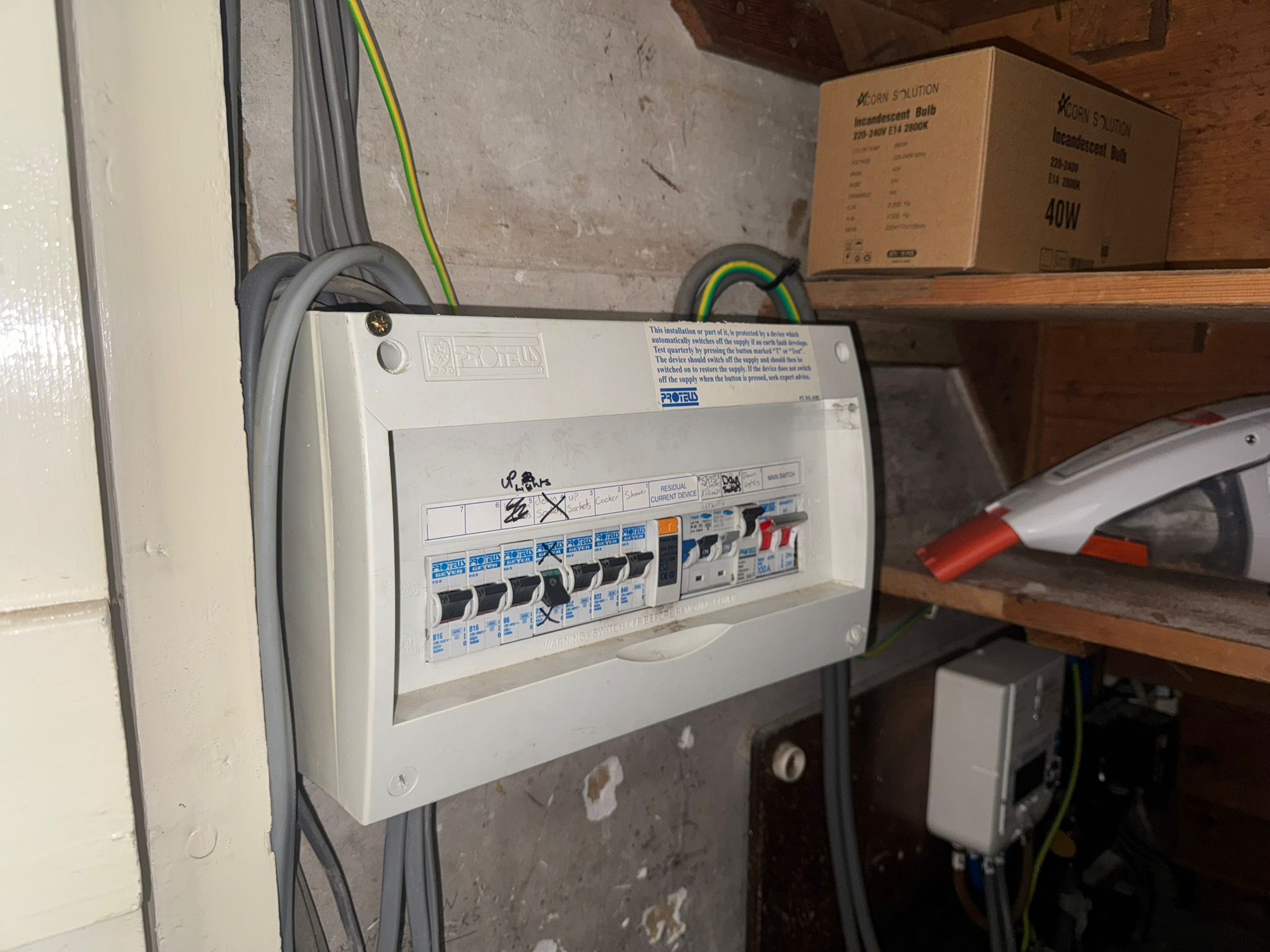 After — new Lumenex consumer unit