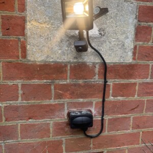 Floodlight Installation (Lit)